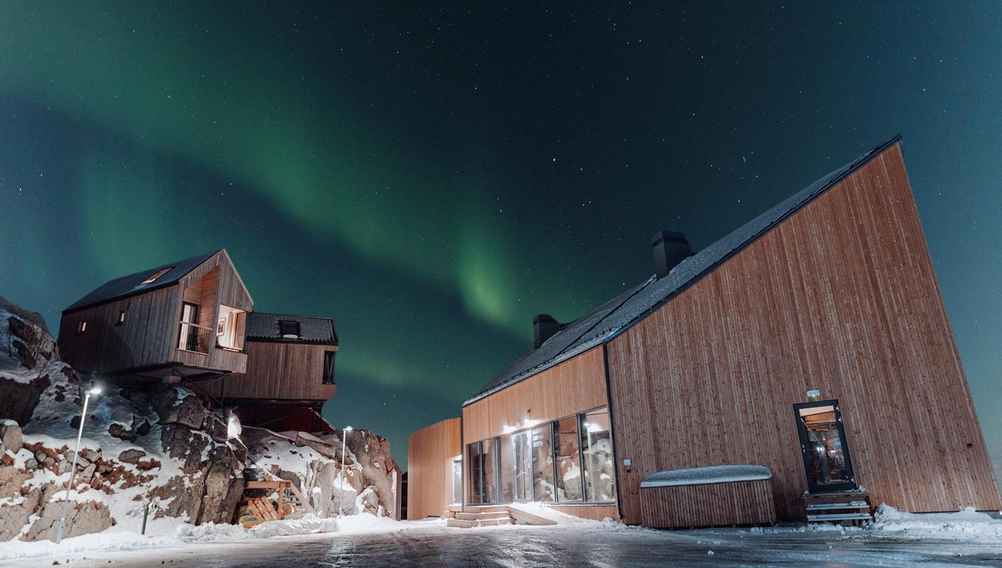 Hattvika Lodge Ballstad Exterior foto